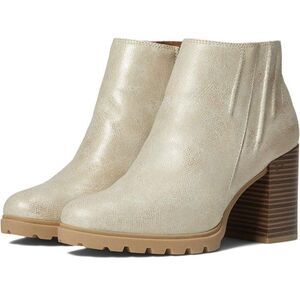 Blowfish Walker Booties Cloud Roller Reptile 3 Inch Block Heel Size 8.5